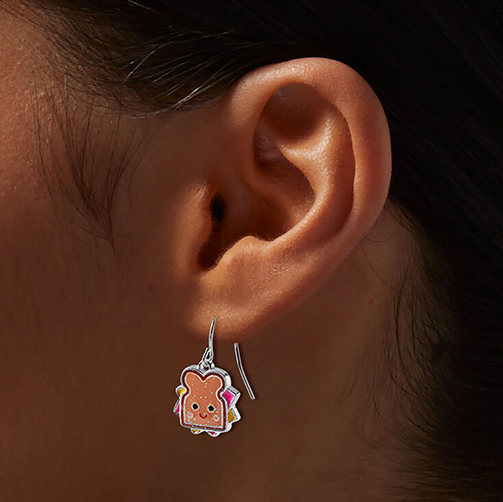 Happy Sandwich Drop Earrings,
