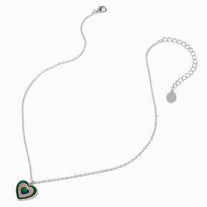 Mood Pulsing Heart Pendant Necklace,