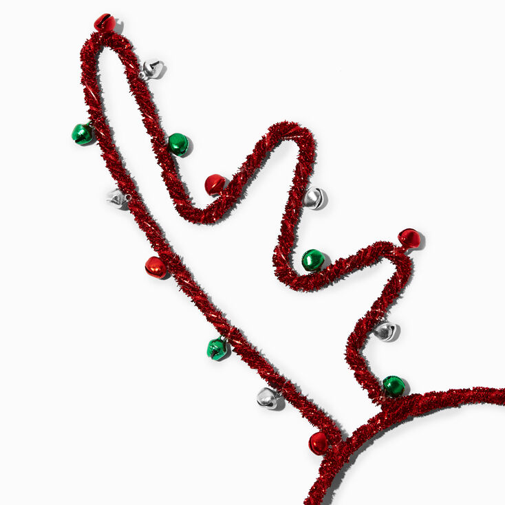 Jingle Bells Reindeer Antlers Headband,