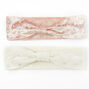 Claire&#39;s Club Velvet Twisted Headwraps - 2 Pack,