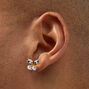 Pearl Cherries Stud Earrings,