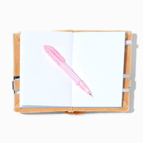 Claire&#39;s Club Chipmunk Mini Plush Lock Diary,