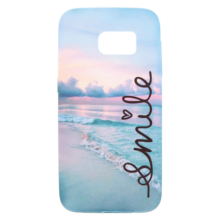Smile Ocean Phone Case Fits Samsung Galaxy S7 Claire S