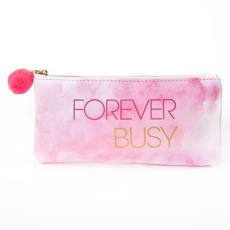 Forever Busy Pencil Case - Pink,