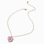 Best Friends Butterfly Split Heart Pendant Necklaces - 2 Pack,