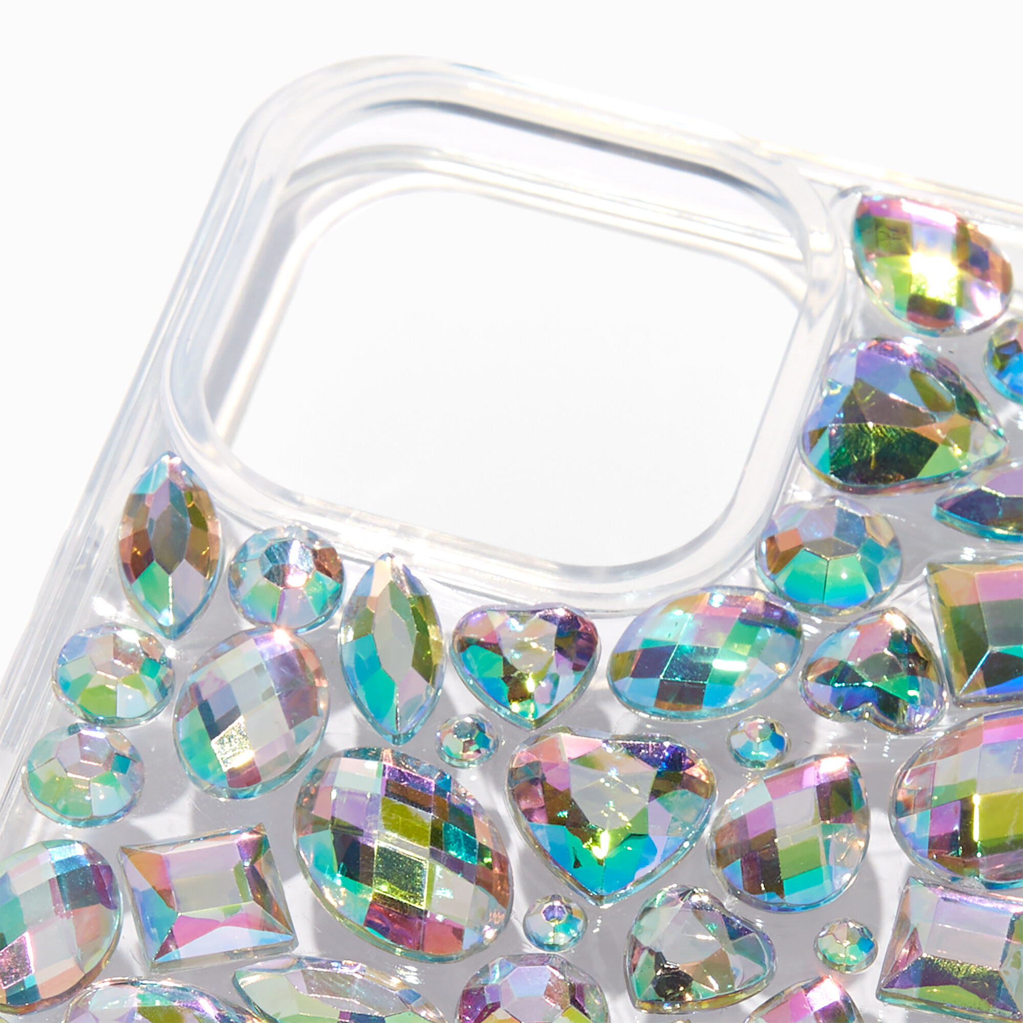 Holographic Gemstone Protective Phone Case - Fits iPhone® 13/13 Pro,
