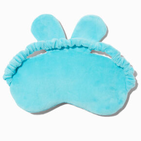 Plush Aqua Bunny Sleeping Mask,