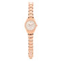 Montre masculine c&oelig;ur couleur dor&eacute; rose,