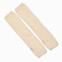 Mitaines en mohair couleur ivoire,