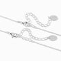 Best Friends Iridescent Purple Mystical Gem Pendant Necklaces - 2 Pack,