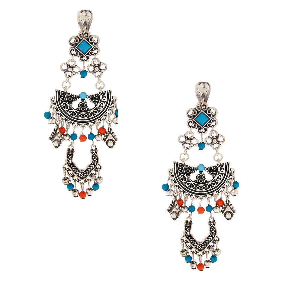 Beaded clip online on earrings