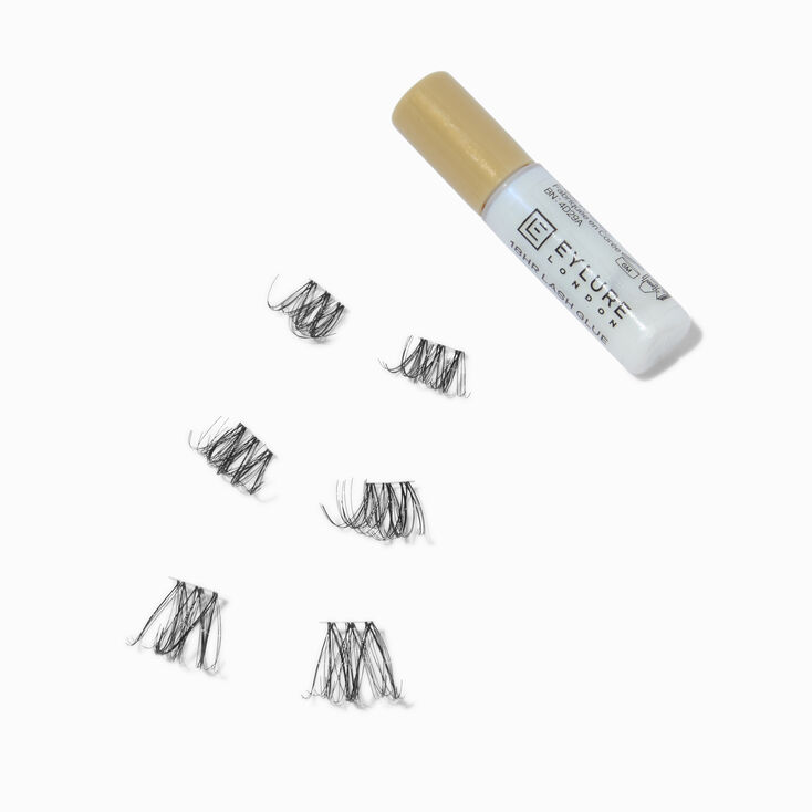 Eylure Volume &amp; Curl Cluster False Lashes - 12mm, 14mm, 16mm, 36 Pack,