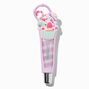 Candy Cane Cupcake Holder with Swirl Lip Gloss Tube,