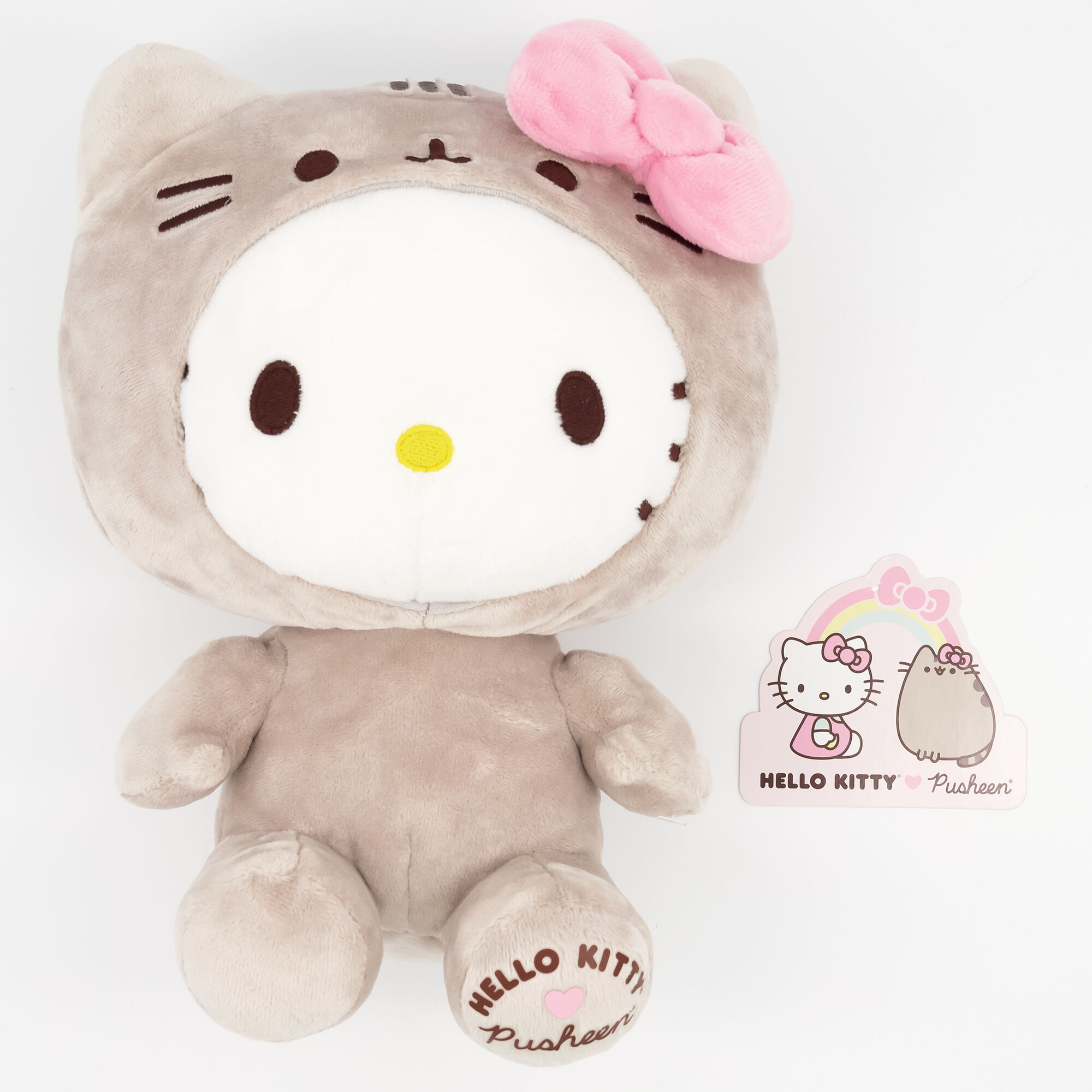 Peluche en costume Hello Kitty® x Pusheen®