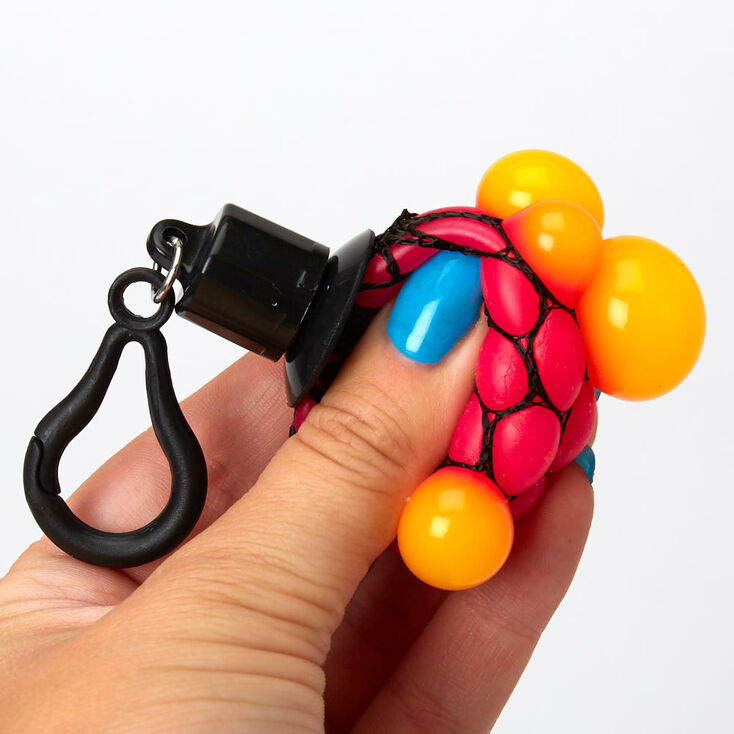 Tobar&reg; Squishy Mesh Stress ball Key Ring Fidget Toy &ndash; Styles May Vary,