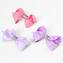 Claire&#39;s Club Unicorn Loopy Hair Bow Clips - 3 Pack,