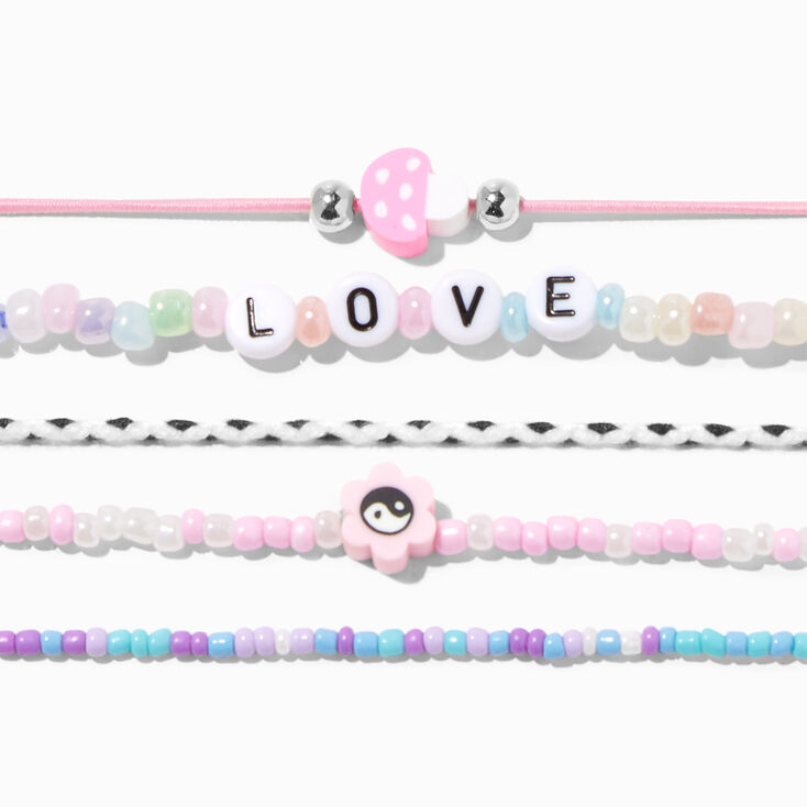 Pastel Bead Bracelet Set – Love Stylize