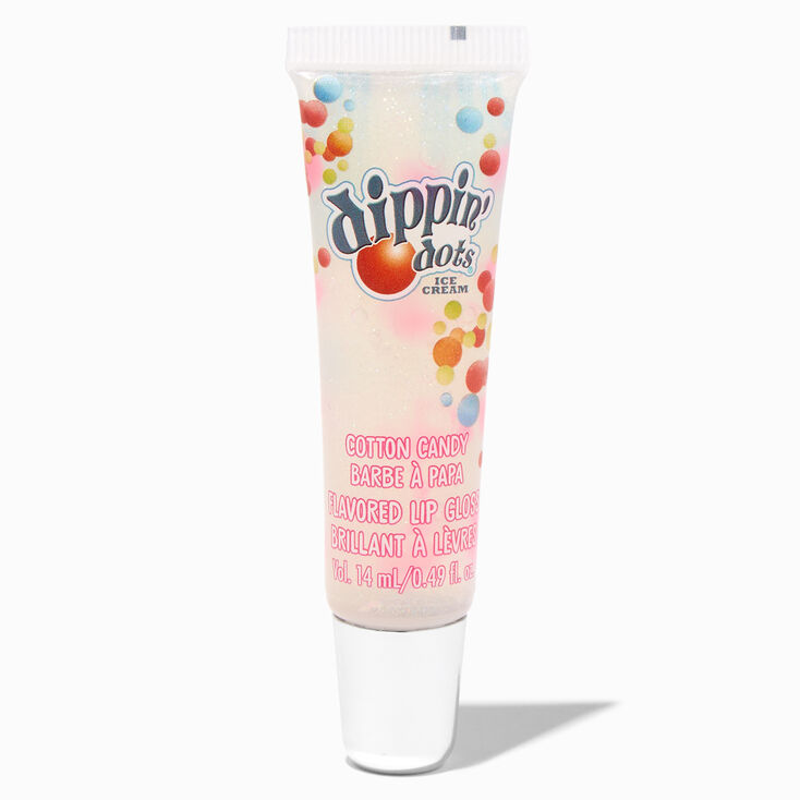 Dippin&#39; Dots&reg; Claire&#39;s Exclusive Flavored Lip Gloss Tube - Cotton Candy,