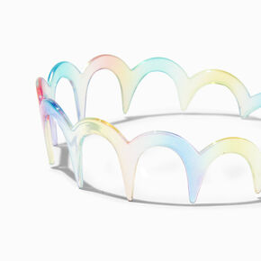 Holographic Arched Headband,