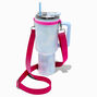 Hot Pink Crossbody Water Bottle Strap,