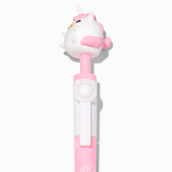 Chubby Unicorn Spinner Pen,