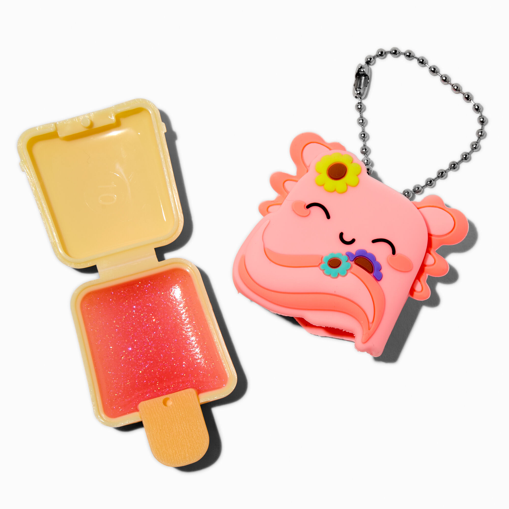 Pucker Pops® Axolotl Flower Lip Gloss - Guava,