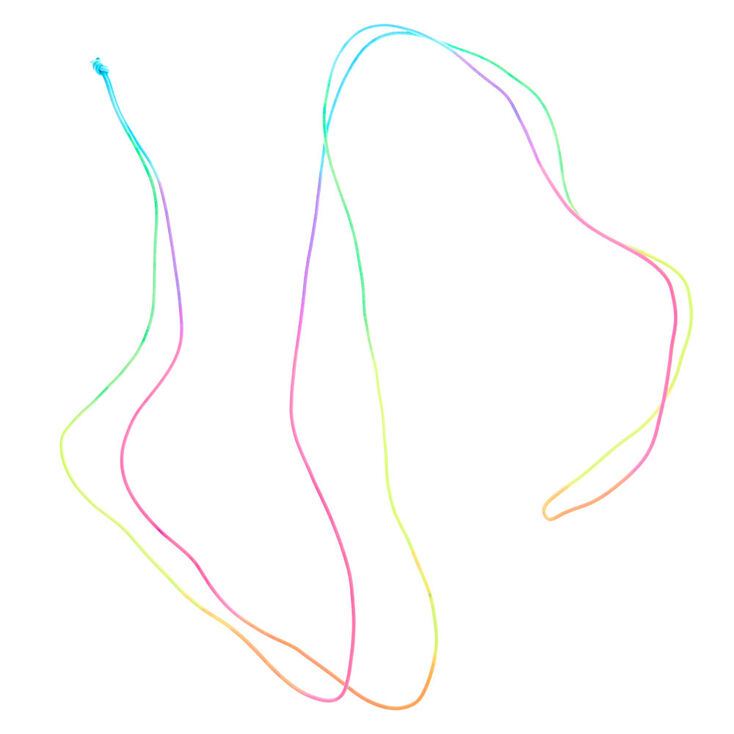 Tobar&reg; French Skipping - Rainbow,