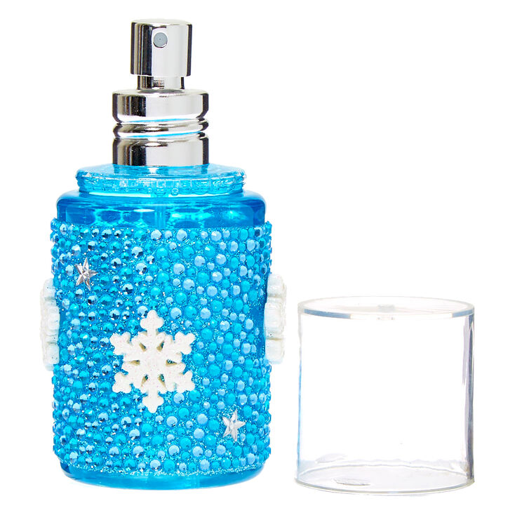 Blue Snowflake Bling Body Spray - Blue Raspberry,