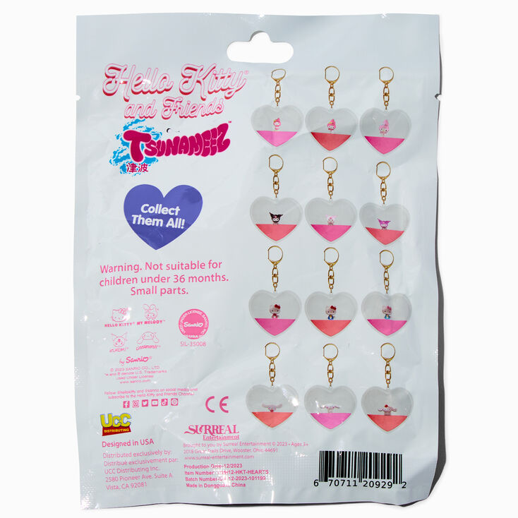 Hello Kitty® And Friends Tsunameez™ Heart Keychain Blind Bag - Styles Vary