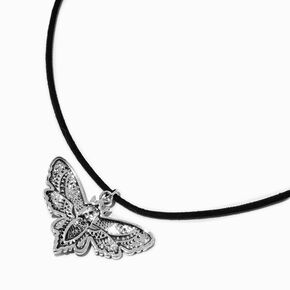 Celestial Moth Pendant Necklace ,