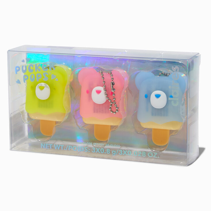 Pucker Pops&reg; Gummy Bears&reg; Lip Gloss Set - 3 Pack,