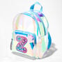 Holographic Initial Mini Backpack - Z,