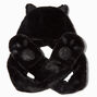 Black Cat Glitter Hood,