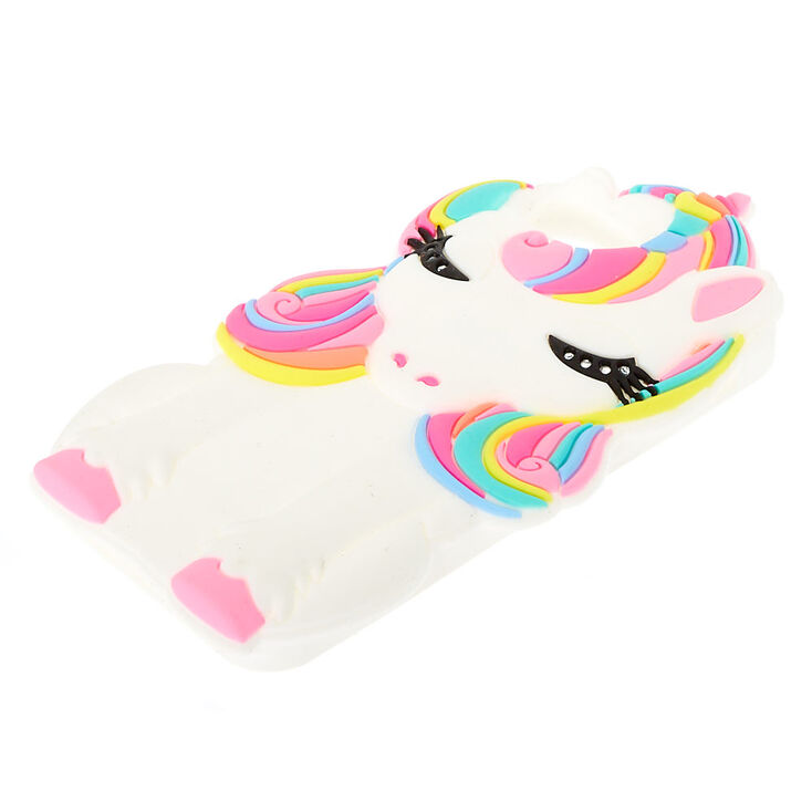 Silicone Sleeping Unicorn Phone Case,