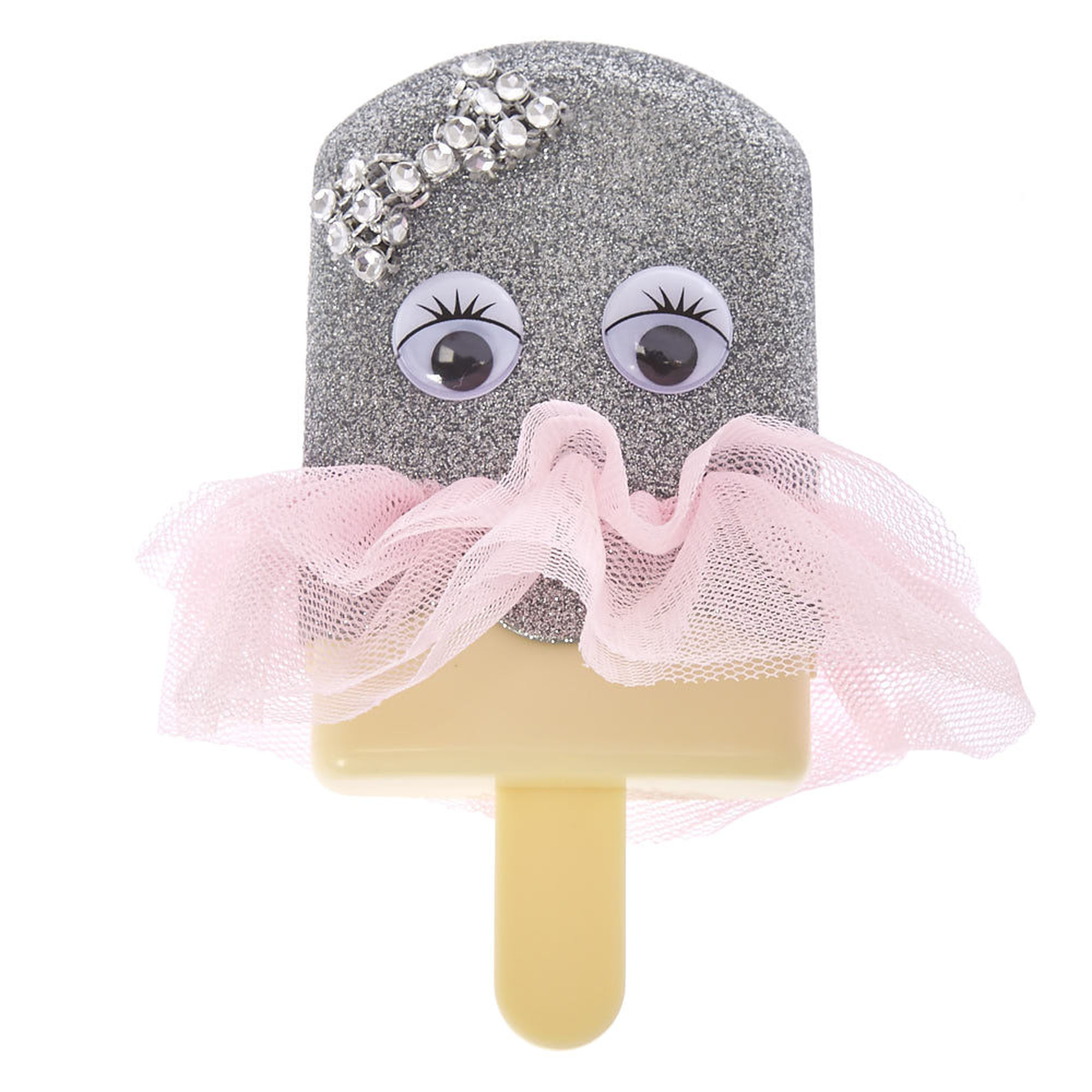 Pucker Pops Silver Glitter Tutu Makeup Set,