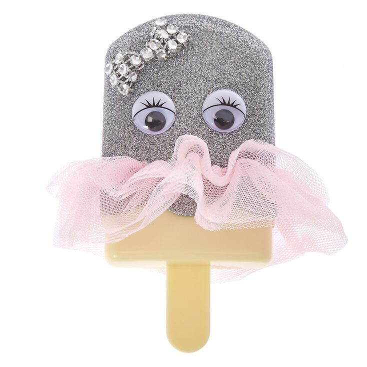Pucker Pops Silver Glitter Tutu Makeup Set,