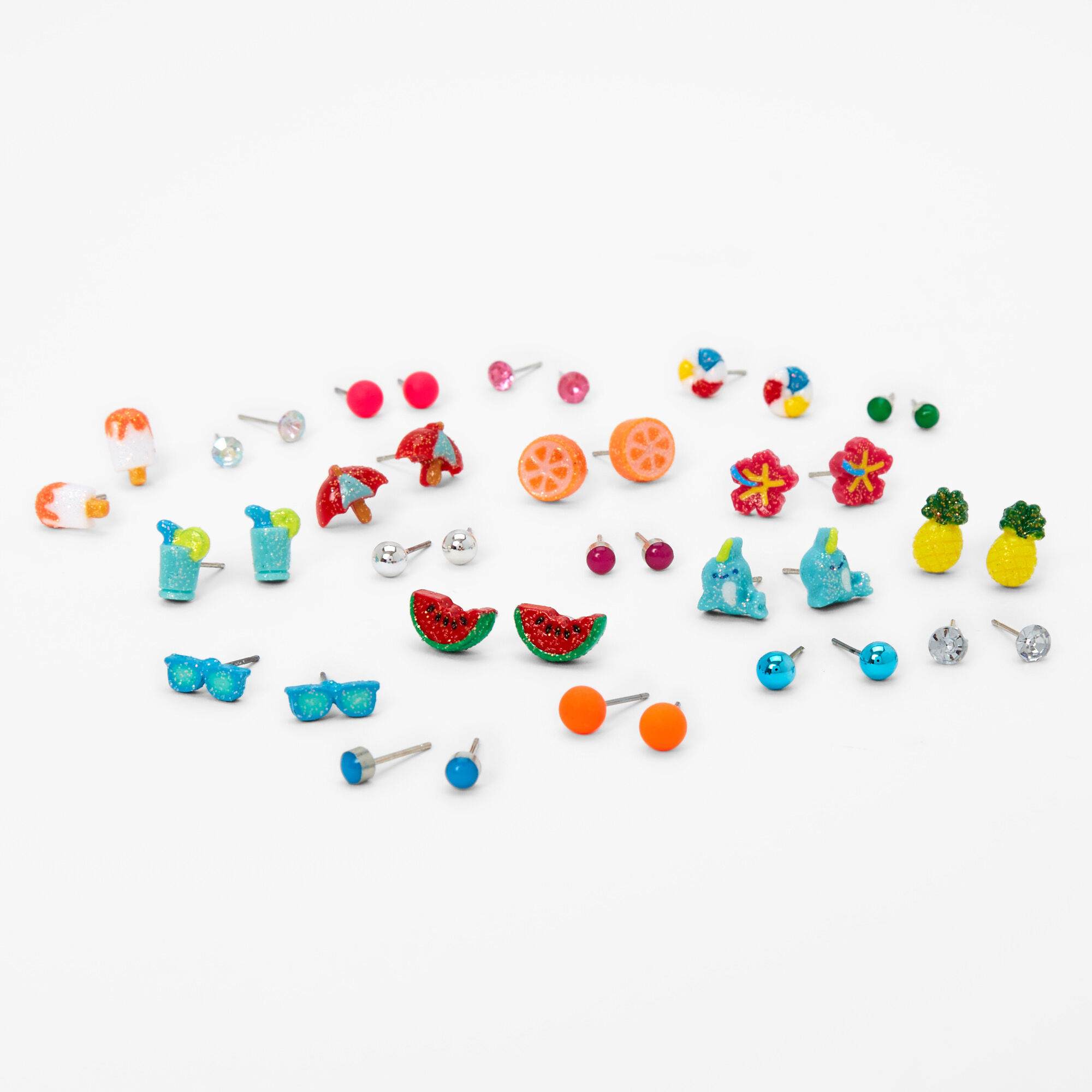 Plastic earrings claire's outlet