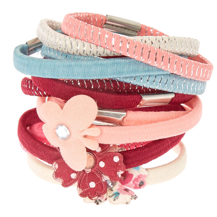 Claire&#39;s Club Flower Hair Bobbles - 12 Pack,