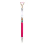 Glitter Shaker Diamond Top Pen - Pink,