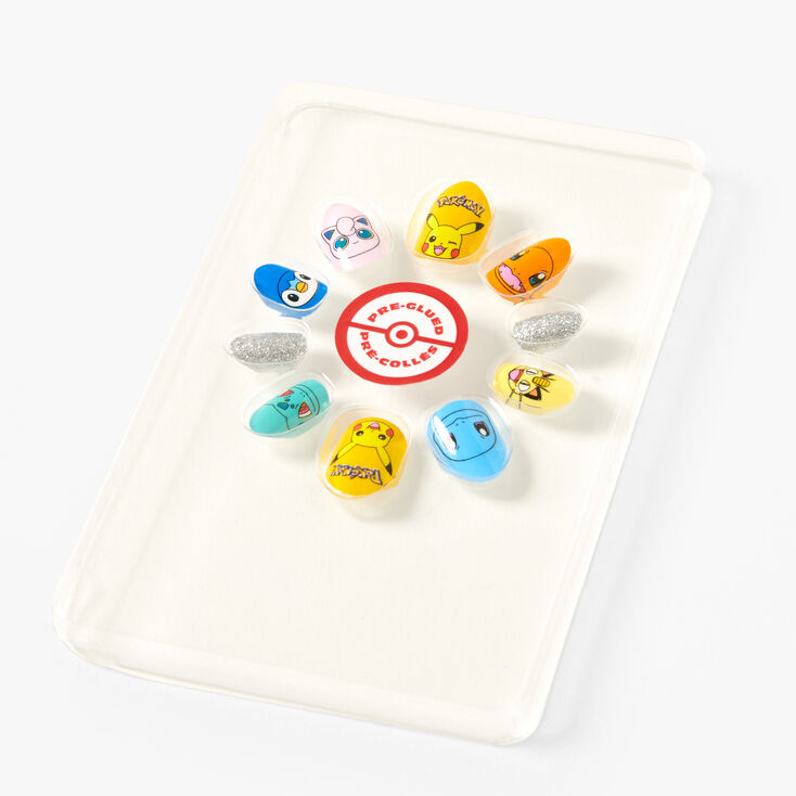 Pok&eacute;mon&reg; Stiletto Press On Faux Nail Set  - 18 Pack,