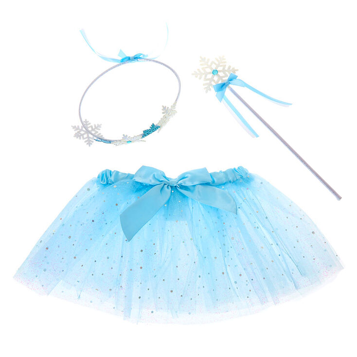 Claire's Déguisement neige Club Claire's - Bleu, lot de 3