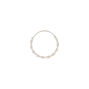 Sterling Silver 22G Braided Chain Nose Ring,