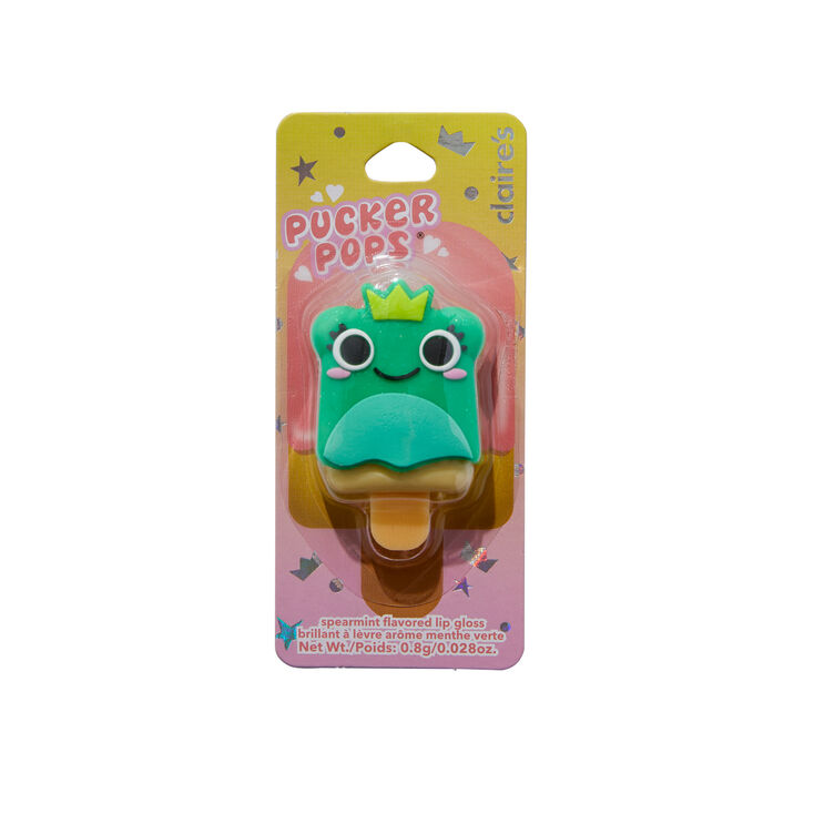 Gloss princesse grenouille Pucker Pops&reg; - Menthe verte,