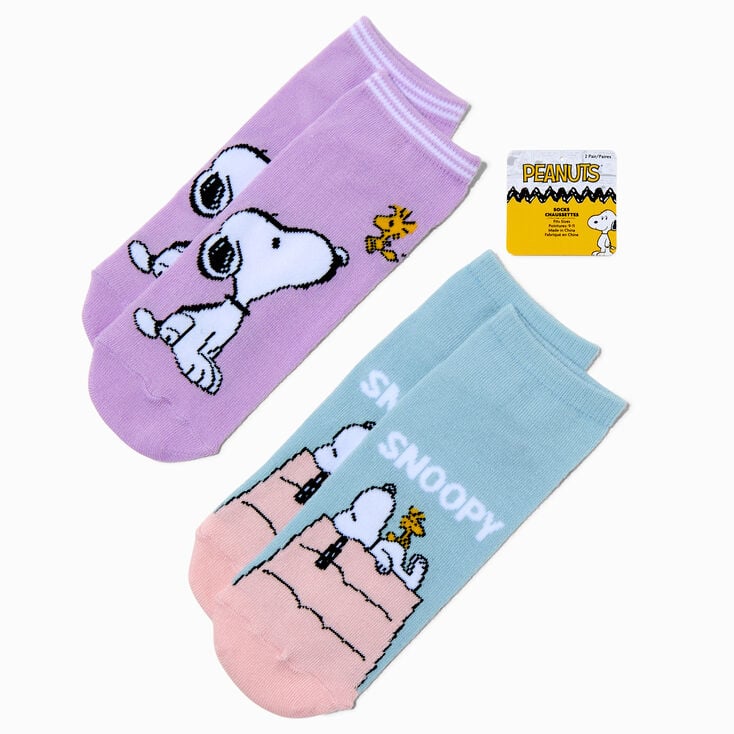 Peanuts&trade; Snoopy No-Show Socks - 2 Pack,