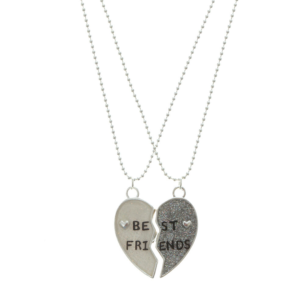 Best Friends Lock & Key Pendant Necklaces - 2 Pack | Claire's US