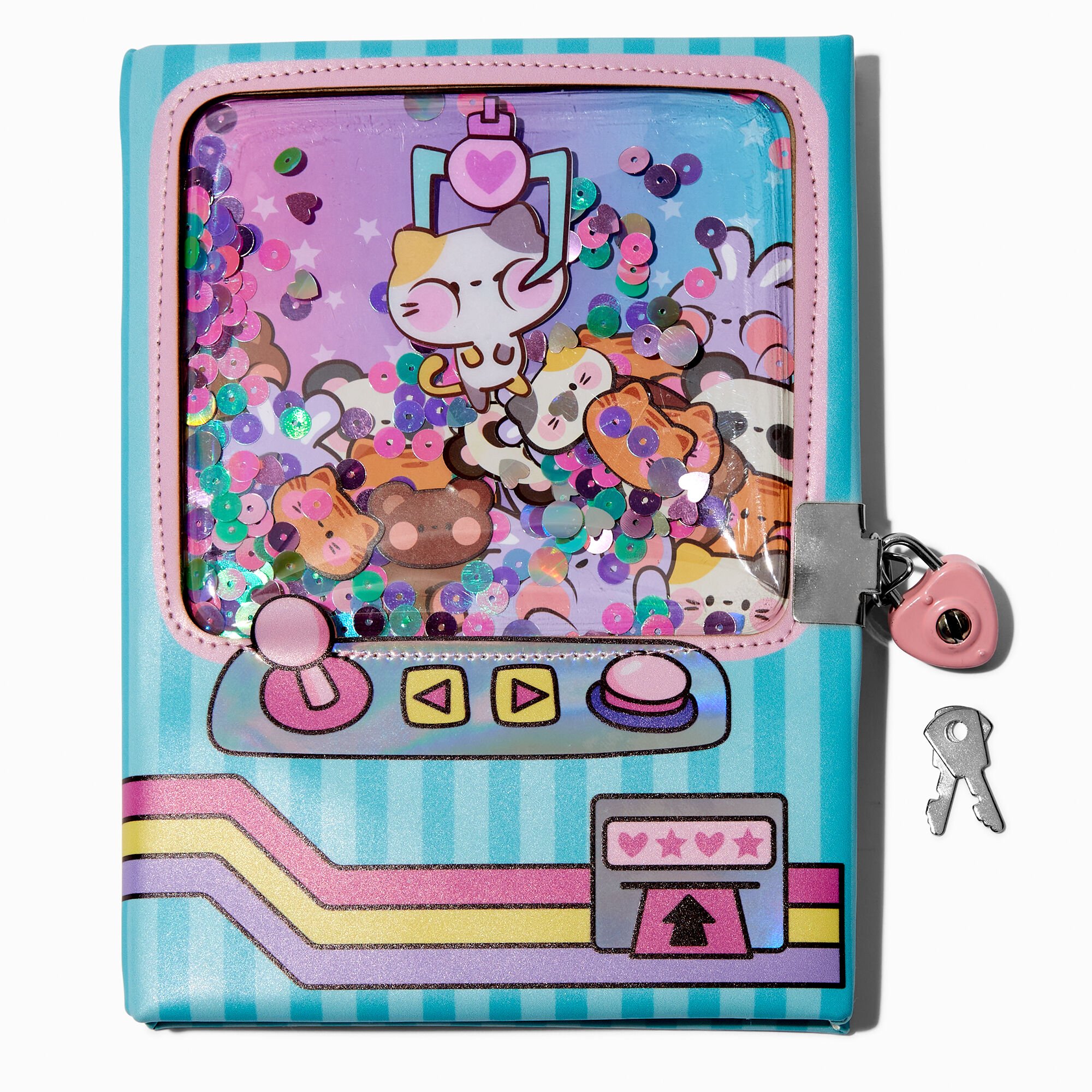 View Claires Claw Game Lock Diary information