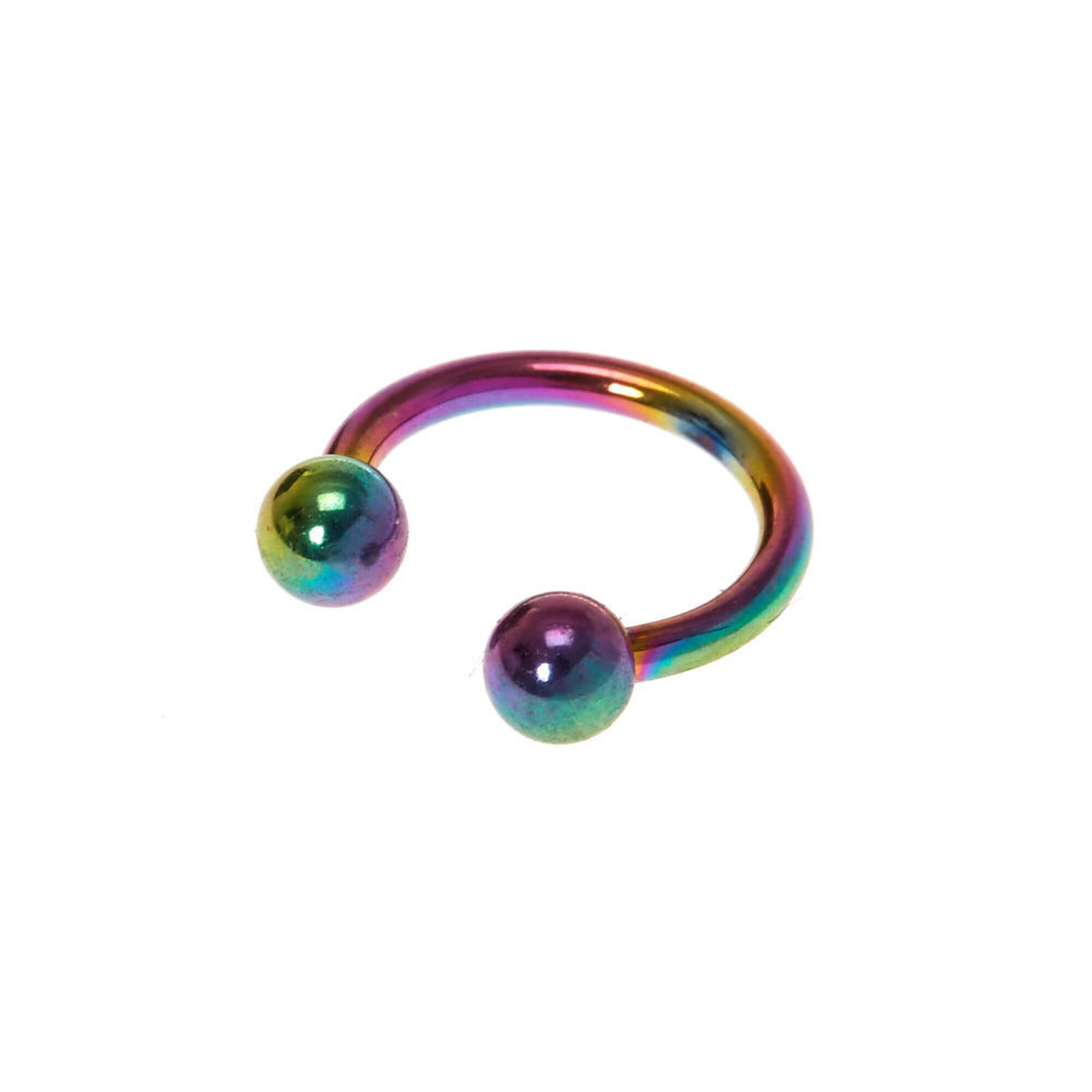 Anodized Horseshoe Septum Ring Claire S