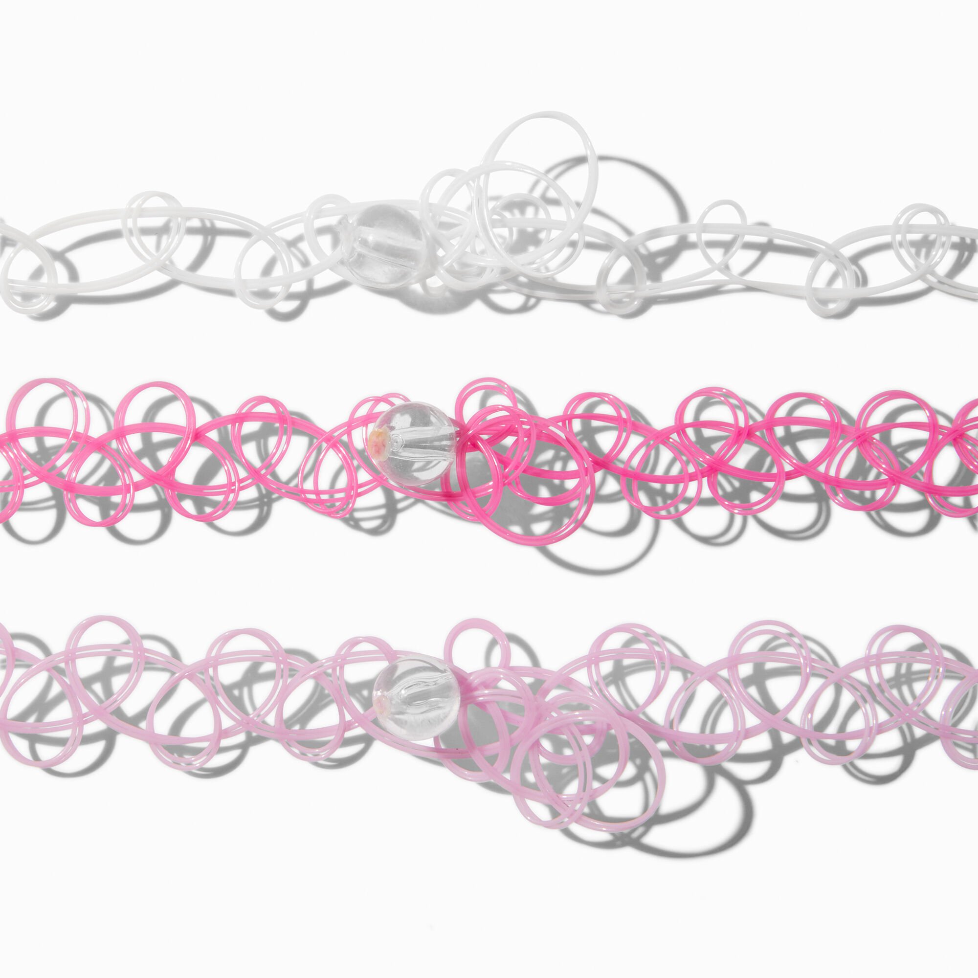 Claire's Club Dogs Choker Necklaces - 3 Pack,