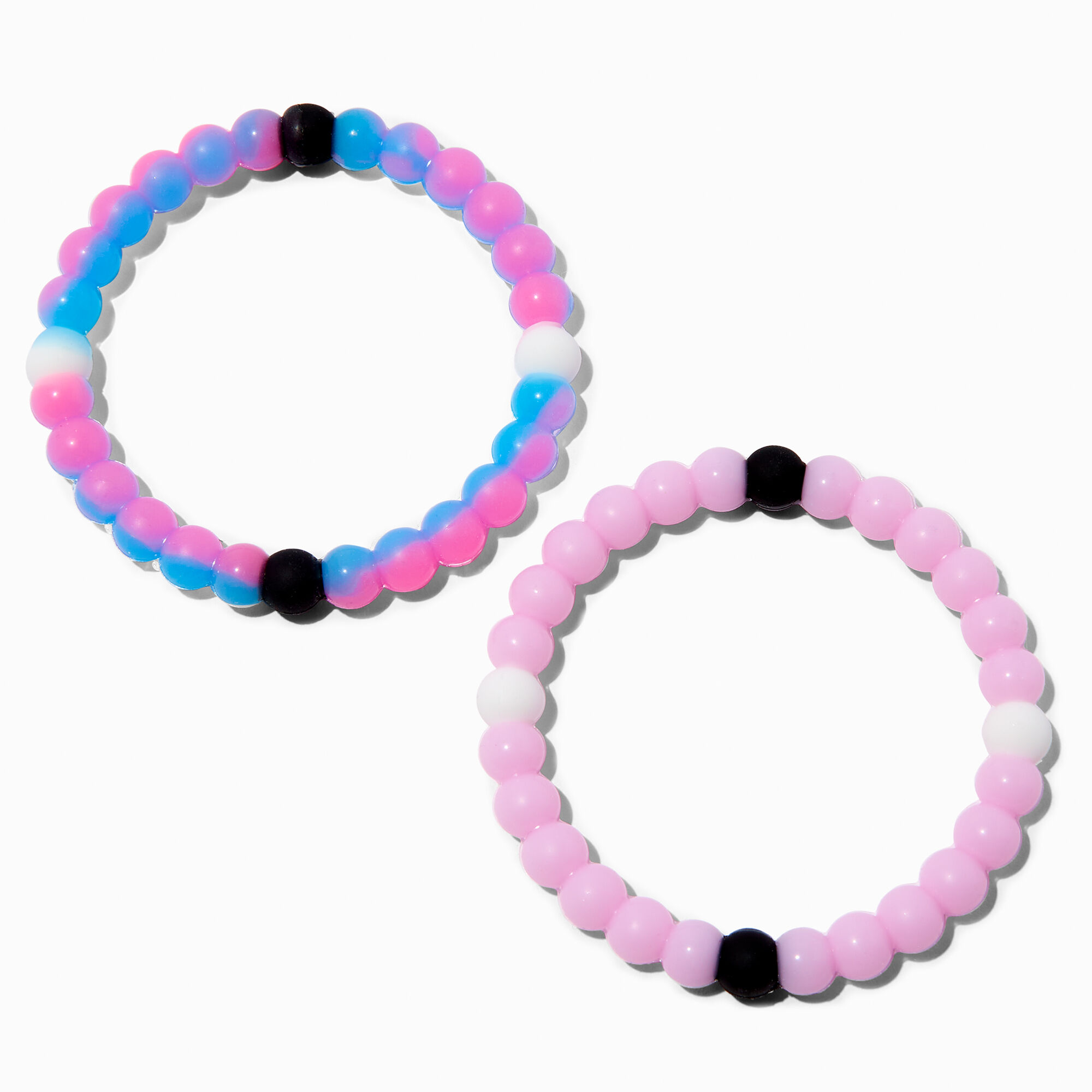 Claire's Club Pastel Stretch Bracelets - 4 Pack | Claire's