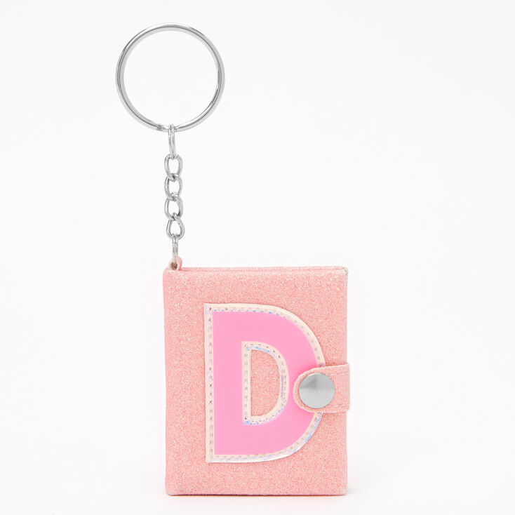 Claire's Porte-clés mini journal intime à initiale - D